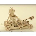 Wood Trick 3D mechanical models catapult